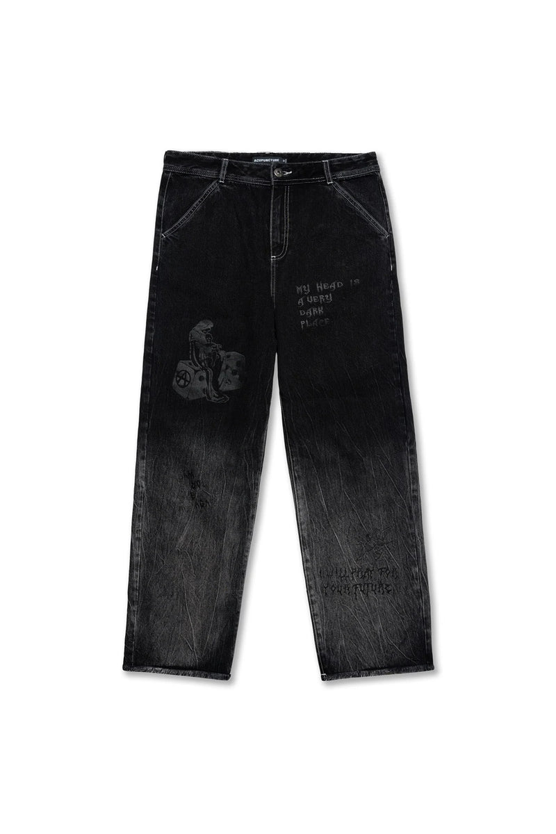 Acupuncture Myth Jeans Dark Grey