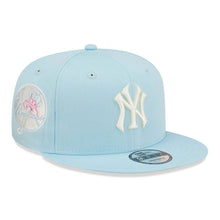 Carica l&#39;immagine nel visualizzatore di Gallery, New Era 9FIFTY Snapback New York Yankees Pastel Azzurro