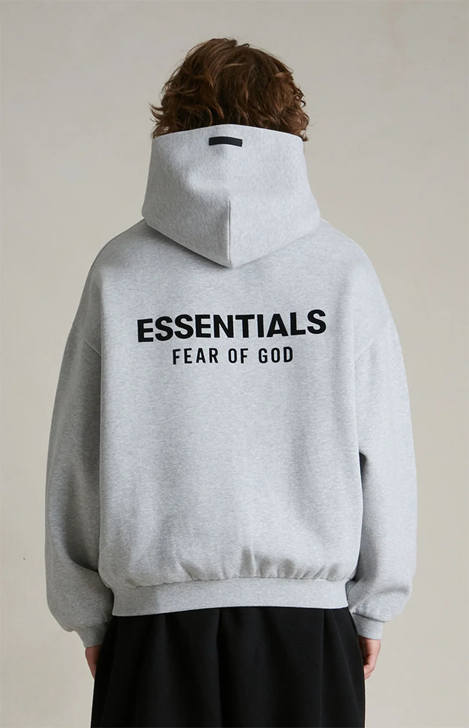Fear of God Essentials Light Oatmeal Hoodie
