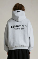 Fear of God Essentials Light Oatmeal Hoodie