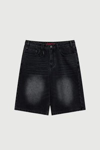 Acupunture Ocean Front Shorts Denim Black