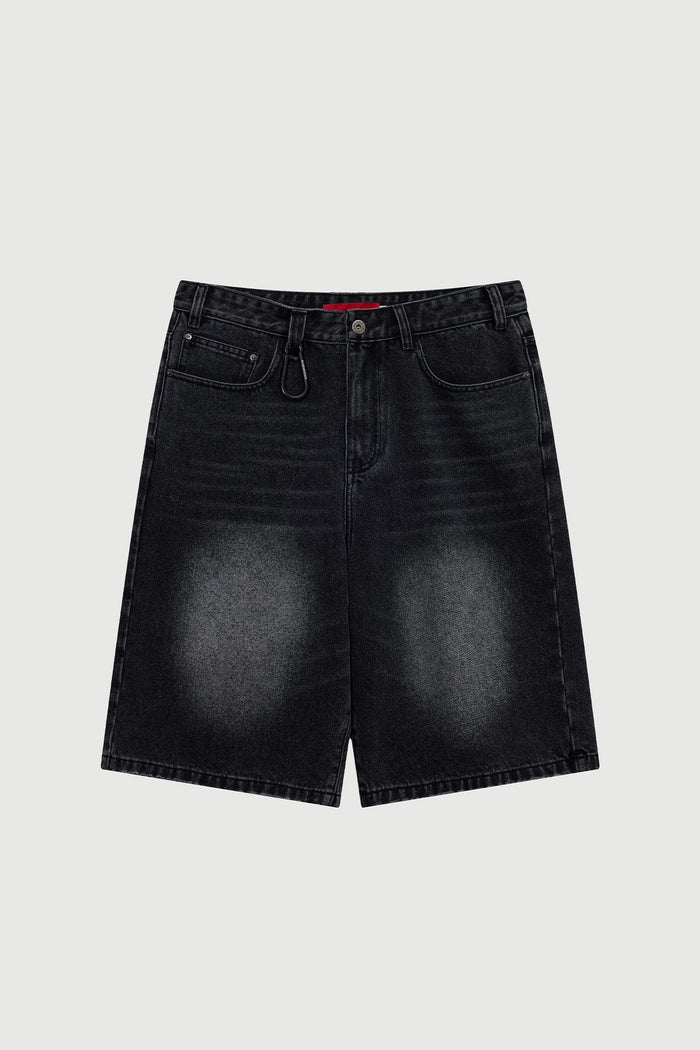 Acupunture Ocean Front Shorts Denim Black