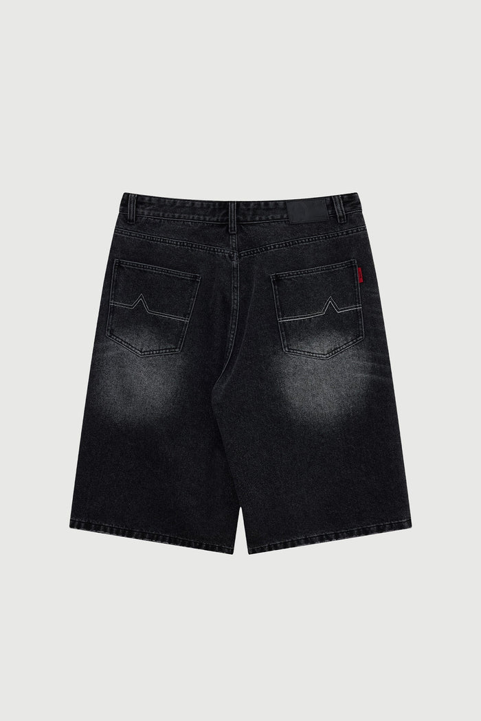 Acupunture Ocean Front Shorts Denim Black
