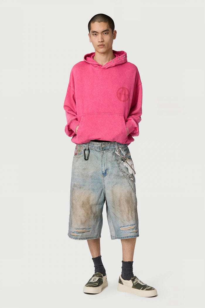 Acupunture Ocean Front Shorts Denim Blue