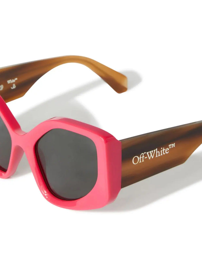 Off-White Sunglasses Denver Pink Brown