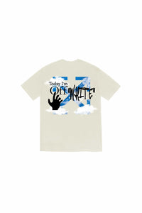 T-shirt "DLT-4.0" OFF Cream 