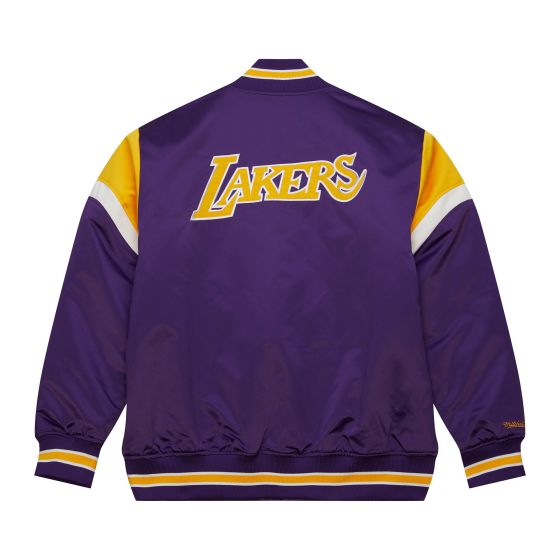 Heavyweight Satin Jacket Los Angeles Lakers