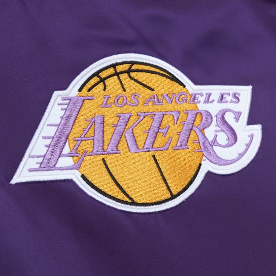 Heavyweight Satin Jacket Los Angeles Lakers