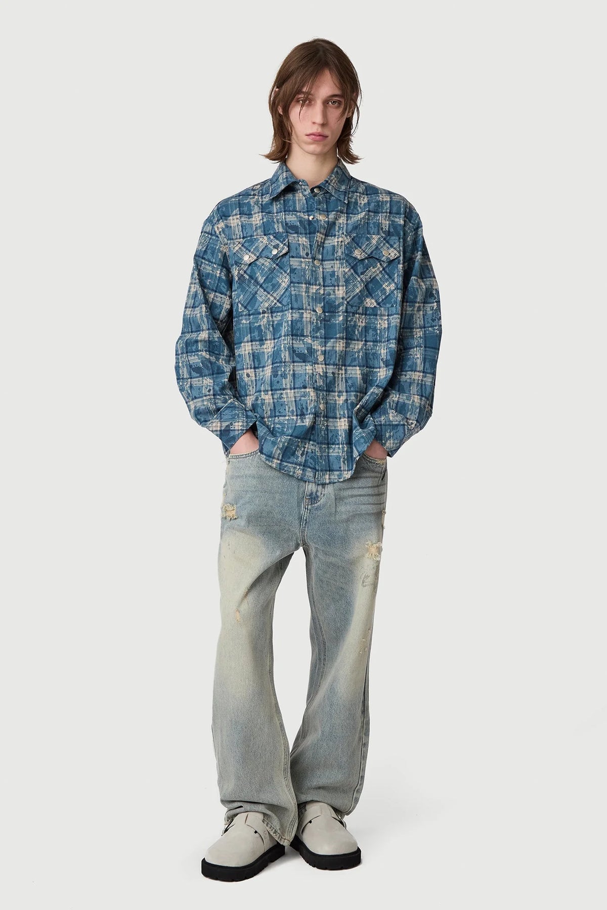 Acupunture Orginal Denim Biker Wash