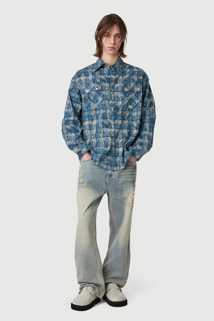 Acupunture Orginal Denim Biker Wash