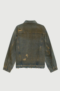 Acupuncture Original Trucker Jacket Brown