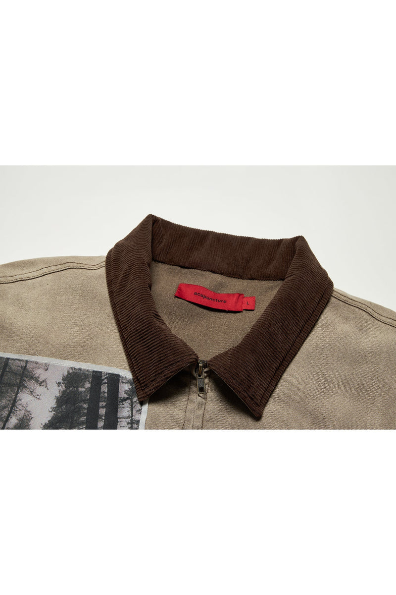 Acupuncture Jacket Coffee Quartz