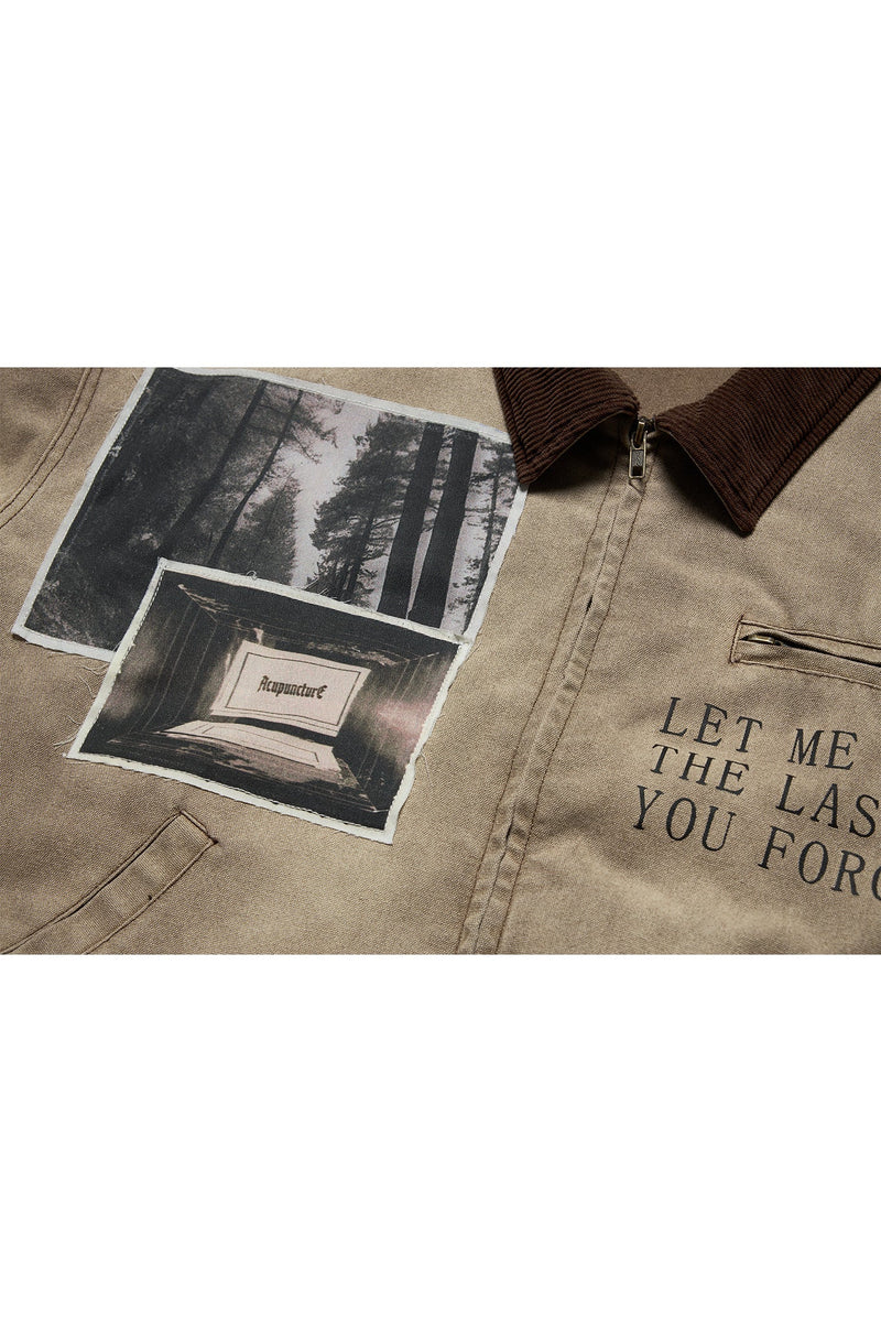 Acupuncture Jacket Coffee Quartz