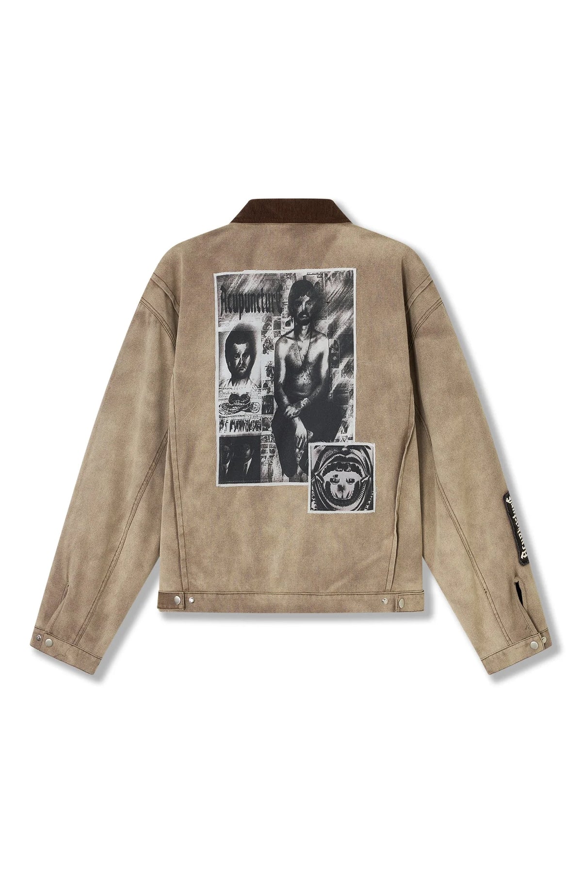 Acupuncture Jacket Coffee Quartz