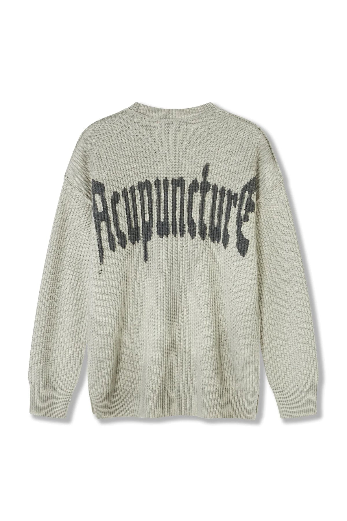 Acupuncture Punker Sweater Khaki