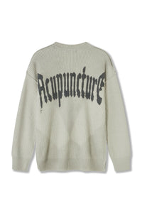 Acupuncture Punker Sweater Khaki