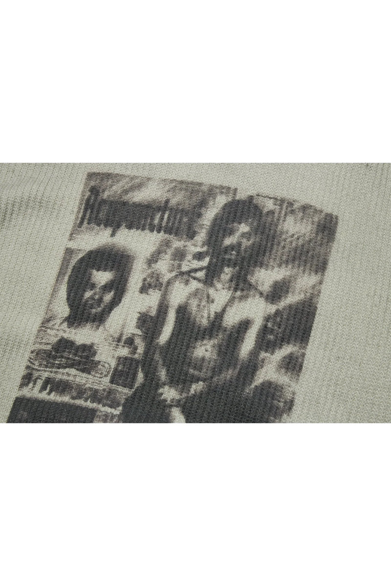 Acupuncture Punker Sweater Khaki