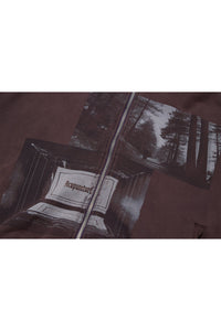 Acupuncture Punker Hoodie Zip Red