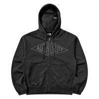 Umbro Authority Zipped Hoodie Black