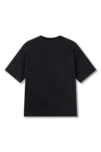 Acupuncture Rabbit Tshirt Black