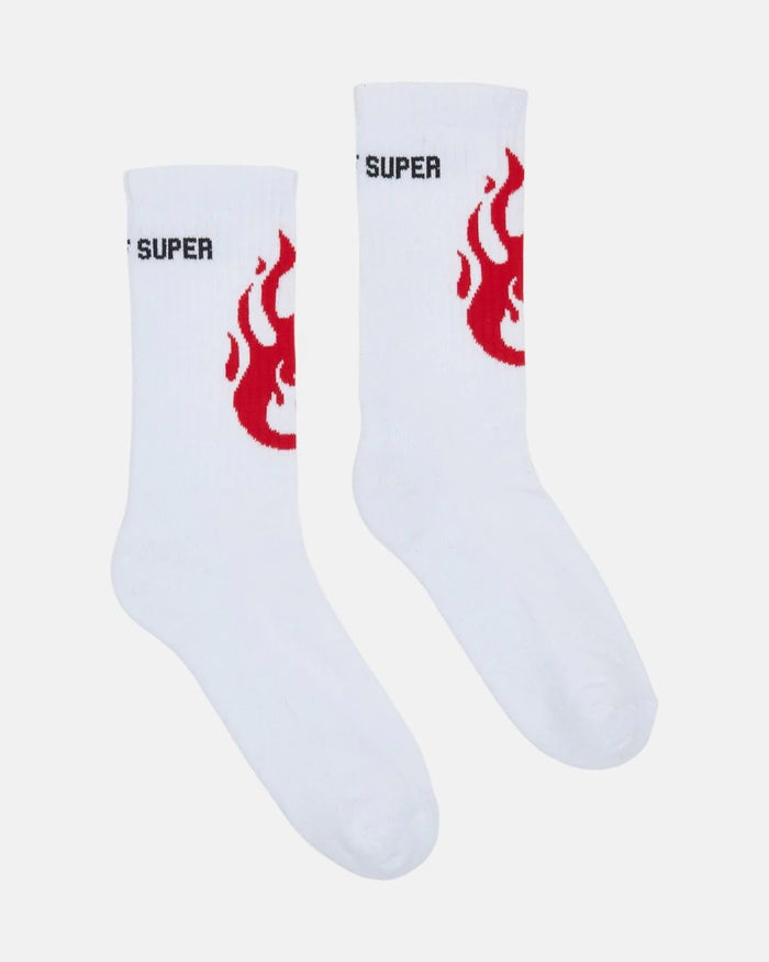 Vision of Super Flame Logo Socks