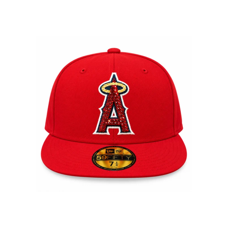 59FIFTY Fitted Custom Los Angeles Angels Red