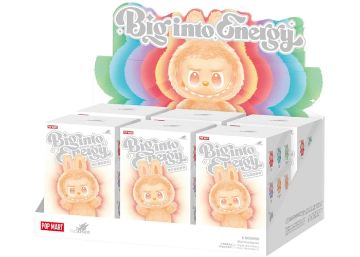 Pop Mart Labubu Big Into Energy Series Single Blind Box Sealed Case Set (6 Blind Box)