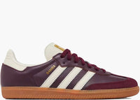 Adidas Samba OG Maroon Gold Metallic (W)