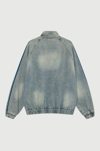 Acupuncture Sporty Denim Jacket Blue