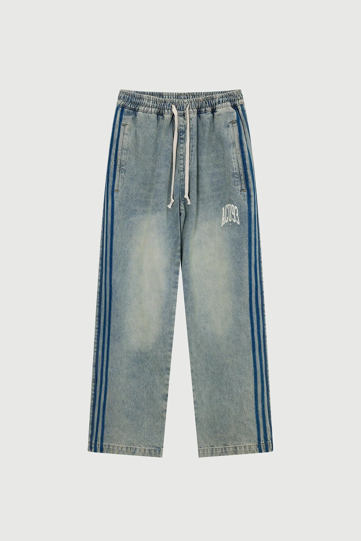 Acupuncture Sporty Denim Pant Blue