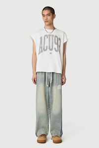 Acupuncture Sporty Denim Pant Blue