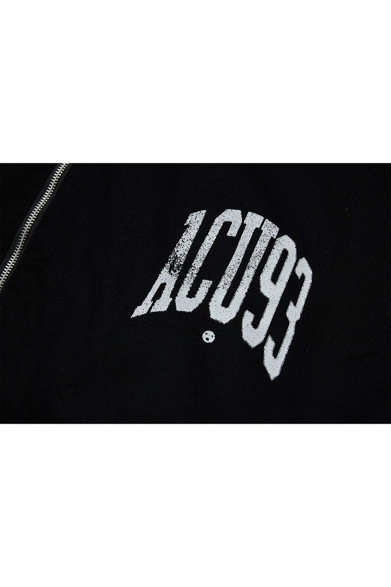 Acupuncture Sporty Jacket Washed Black