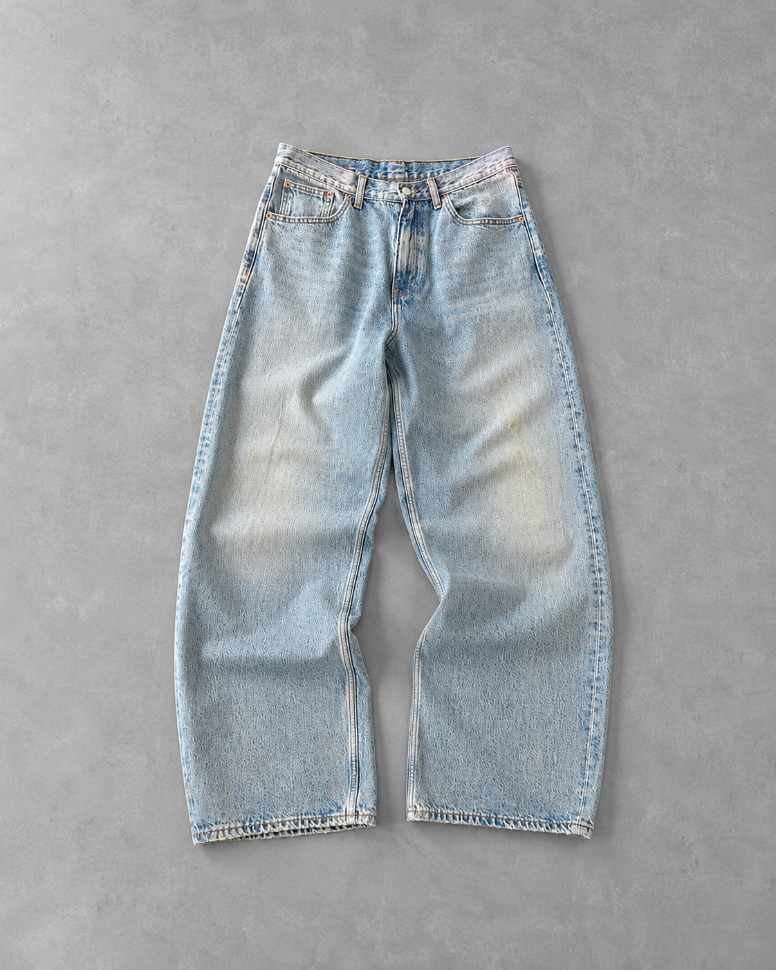 Dr. Denim Cormac - Stream Sky Aged Distressed