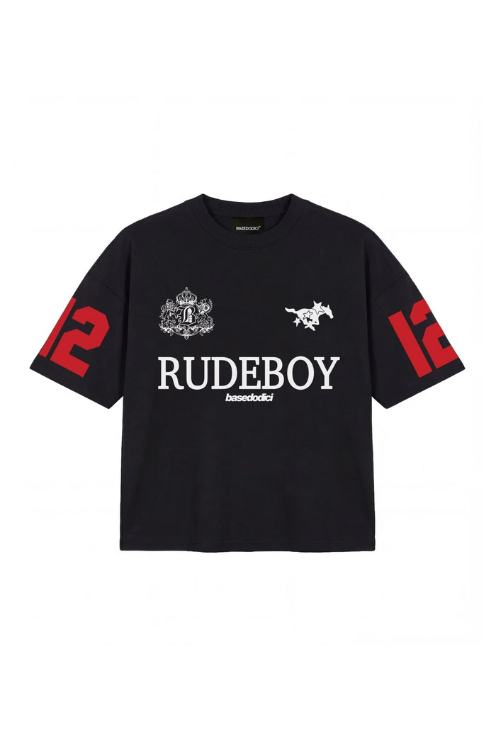 Basedodici Tshirt Rudeboy Black