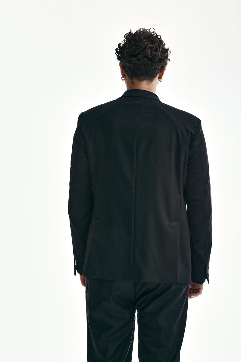 Marsem Double-breasted Linen Jacket 