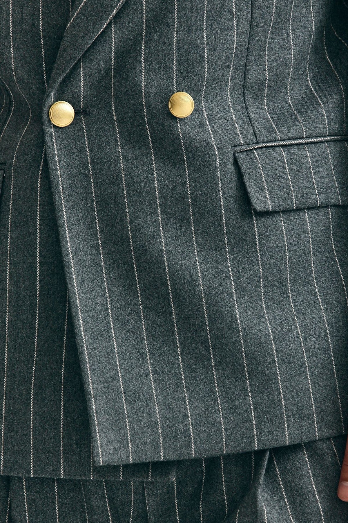 Marsem Double-breasted Linen Jacket 