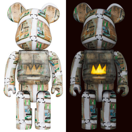 (PREORDER) BEARBRICK 1000% JEAN-MICHEL BASQUIAT KING PLEASURE