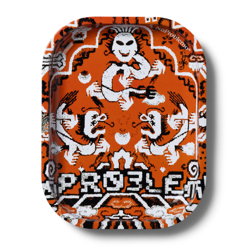 No Problemo Rugged Metal Tray