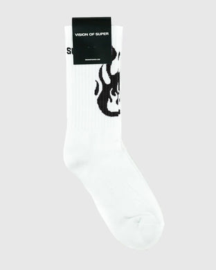 Vision of Super Flame Logo Socks