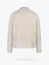 Load image into Gallery viewer, Paul Memoire White Cardigan Zipped Wool