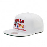 MITCHELL &amp; NESS SNAPBACK HWC BULLS - 91 CHAMPIONS 