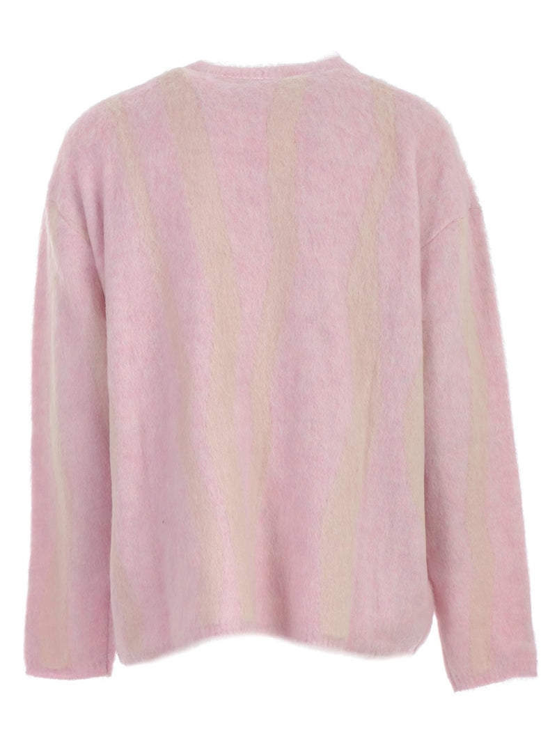 Danilo Paura Bookie Sweater Mohair Beige/Pink