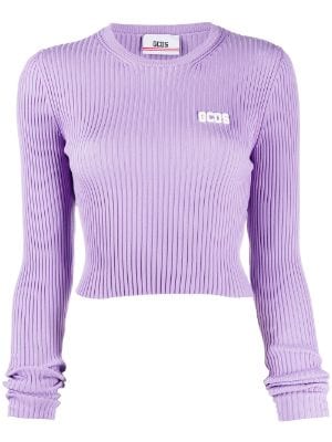 GCDS Woman Chest Logo Jumper