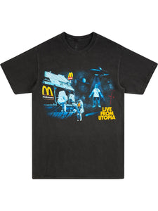 Travis Scott Astroworld x McDonald's Tshirt Live From Utopia
