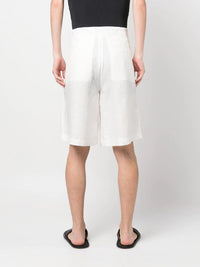 Family First Linen Short Pant White