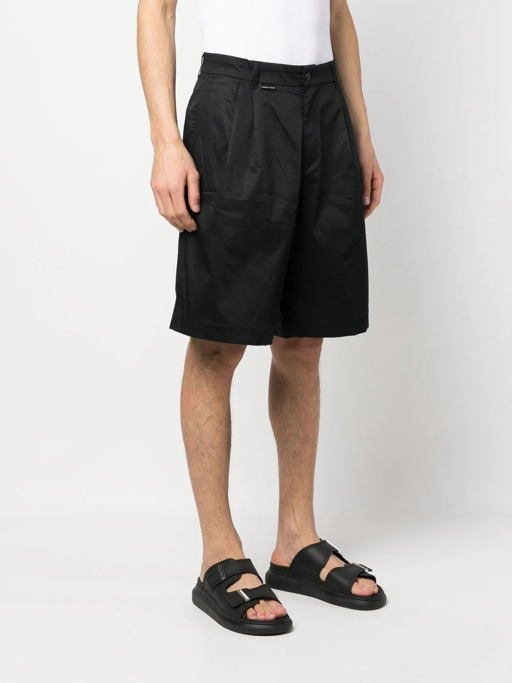 Family First Cotton Short Pant Black