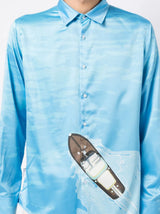 Family First Yatch Club Printed Shirt