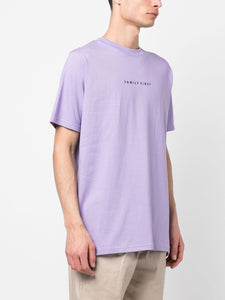 Family First T-shirt Box Logo Light Violet