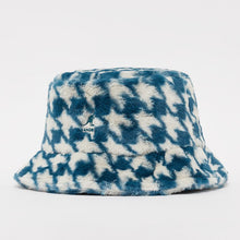 Load image into Gallery viewer, Kangol Faux Fur Bucket Houndstooth