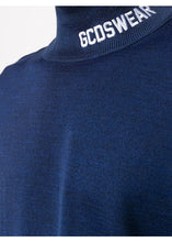 Carica l&#39;immagine nel visualizzatore di Gallery, GCDS Logo Turtleneck Blue